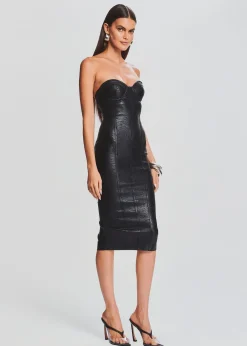 Best Charlize Coated Knit Dress RETROFÊTE