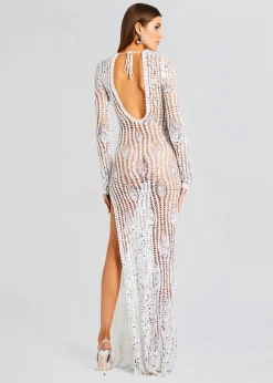 Best Cherri Sequin Crochet Dress Guest Of