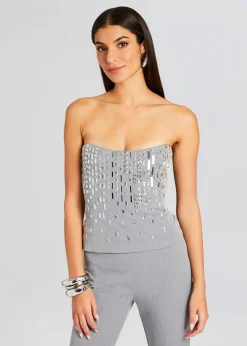 Clearance Chloe Embellished Top Exclusively Ours