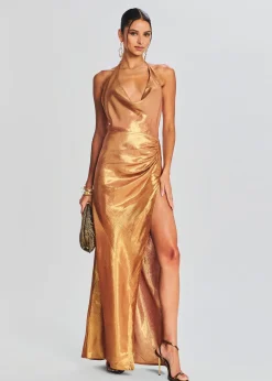 Cheap Cleo Silk Chiffon Dress Bridal Party