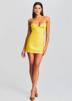 Discount Clever Silk Mini Dress Dresses