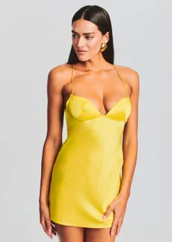 Discount Clever Silk Mini Dress Dresses