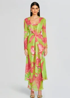 Hot Cruz Knit Duster Tropical Hues