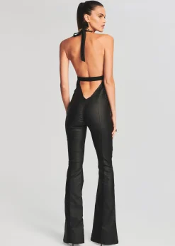 Fashion Cynthia Coated Denim Jumpsuit Best Sellers