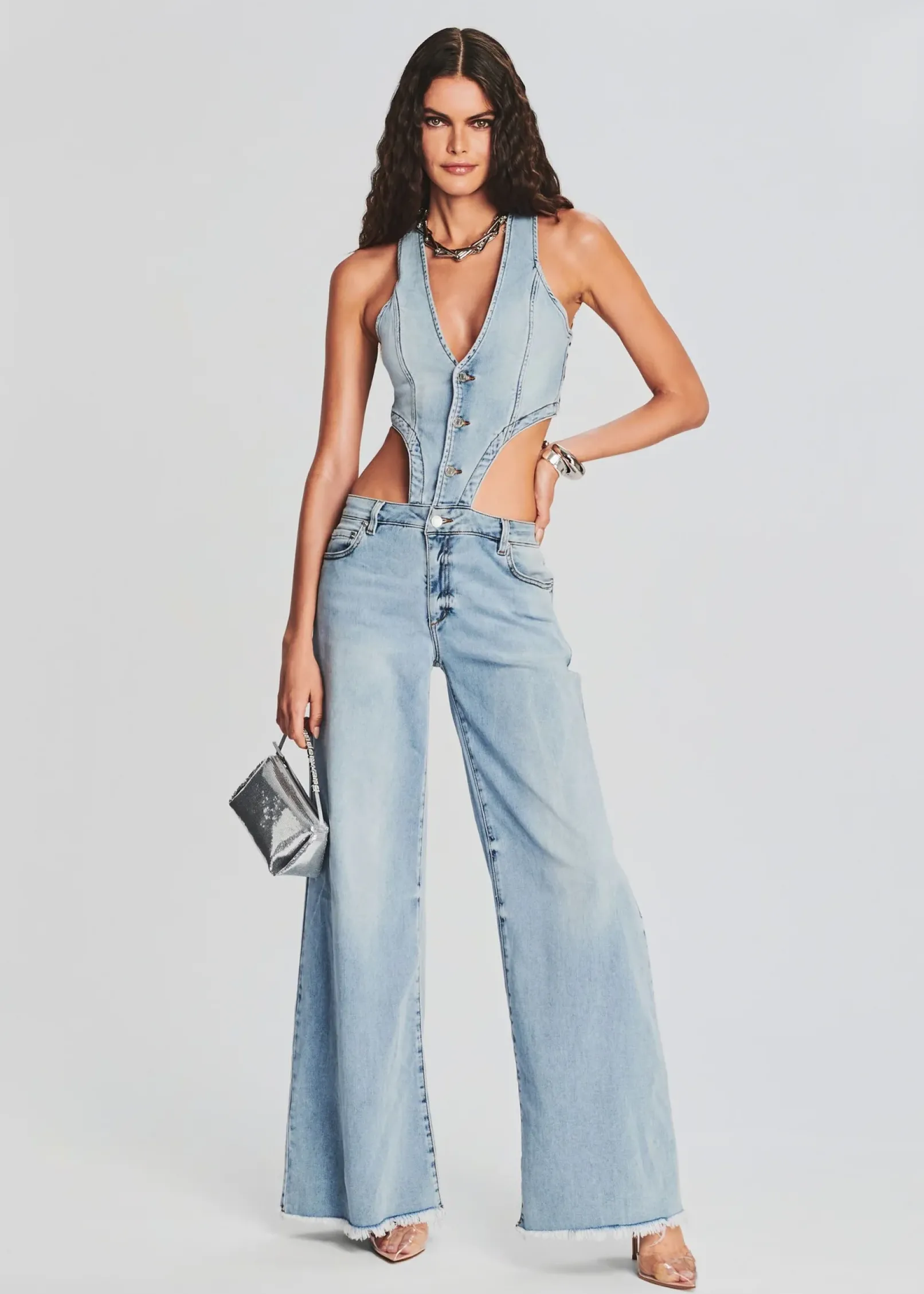 Hot Dallas Denim Jumpsuit Jumpsuits
