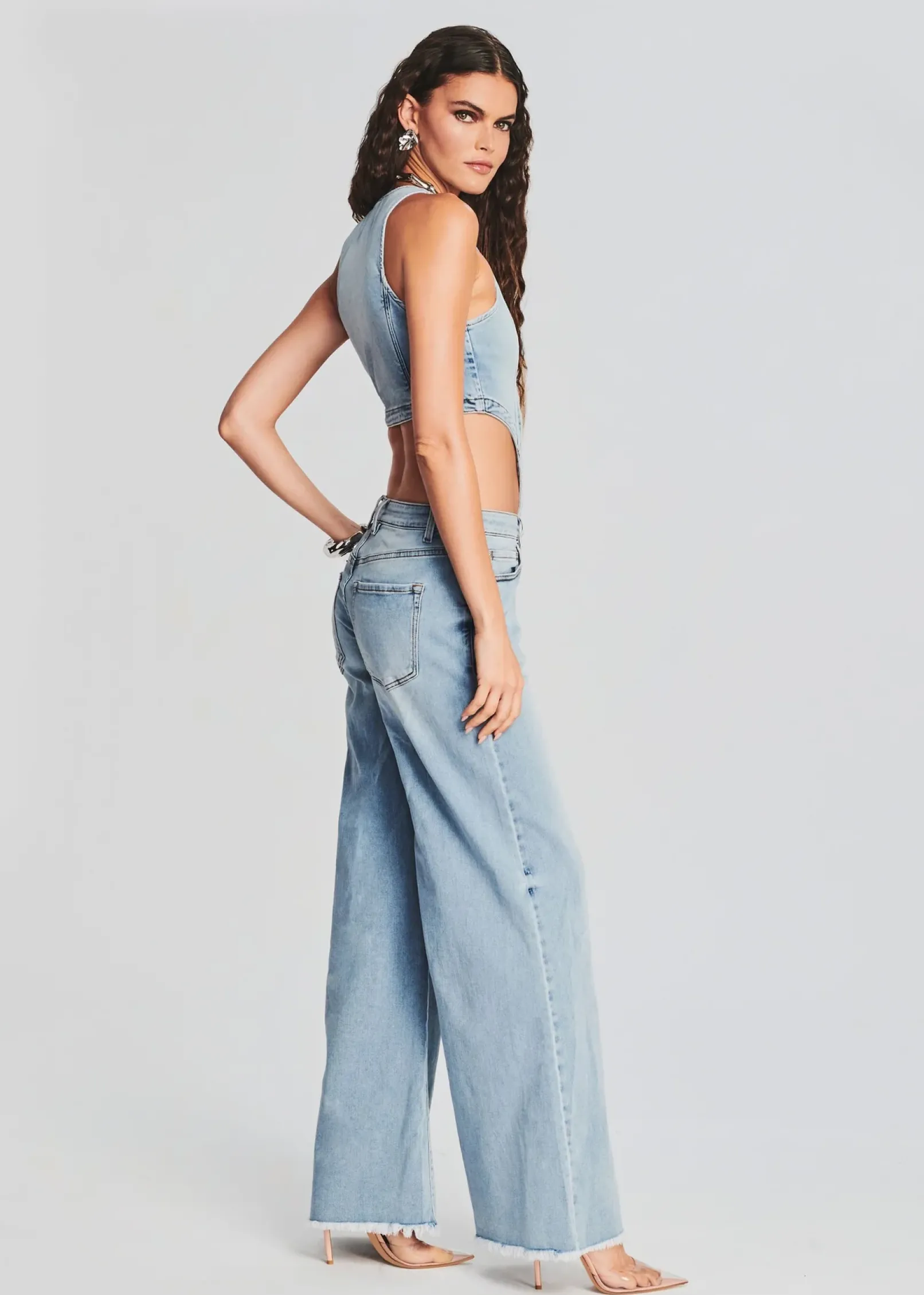 Hot Dallas Denim Jumpsuit Jumpsuits