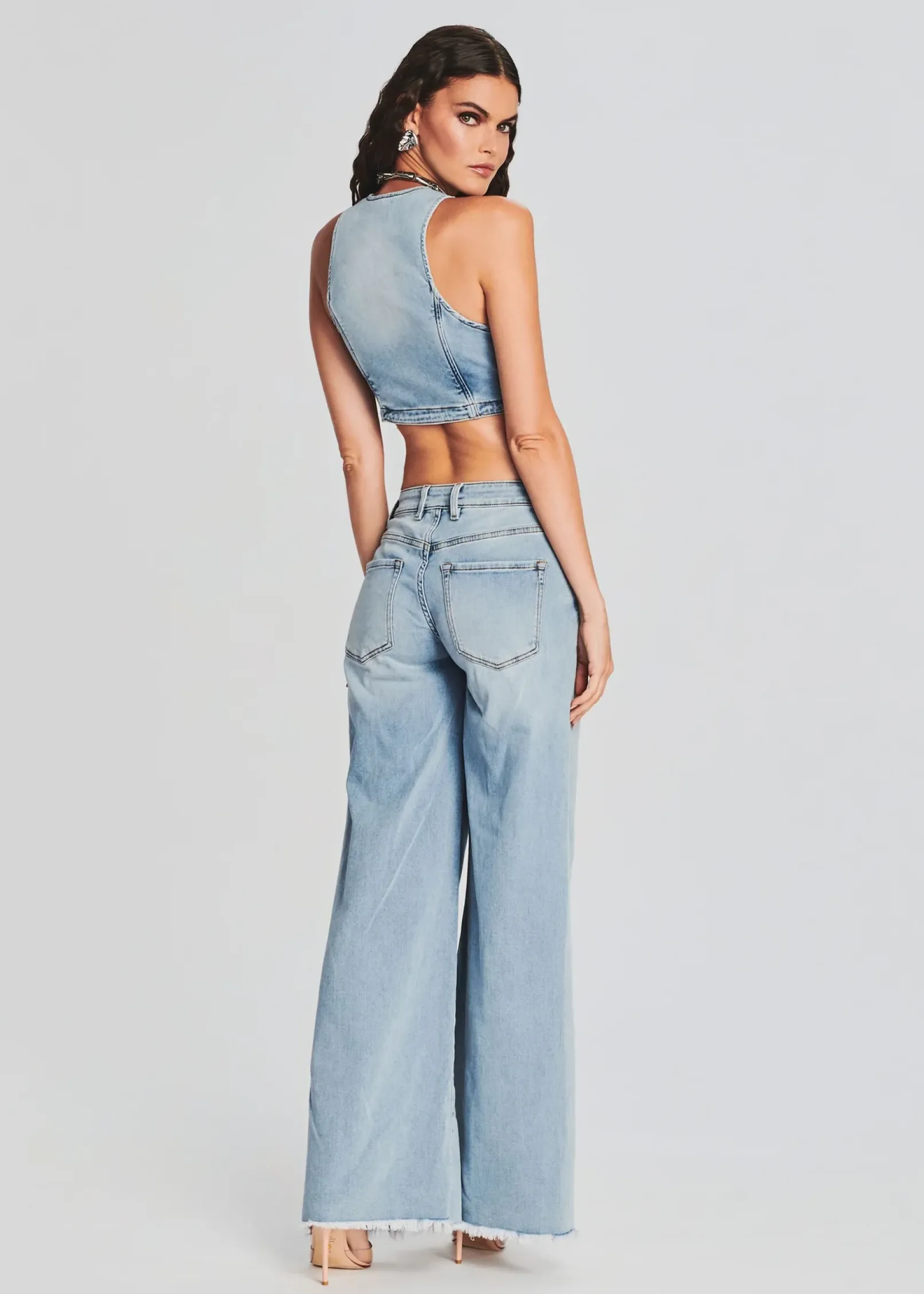Hot Dallas Denim Jumpsuit Jumpsuits
