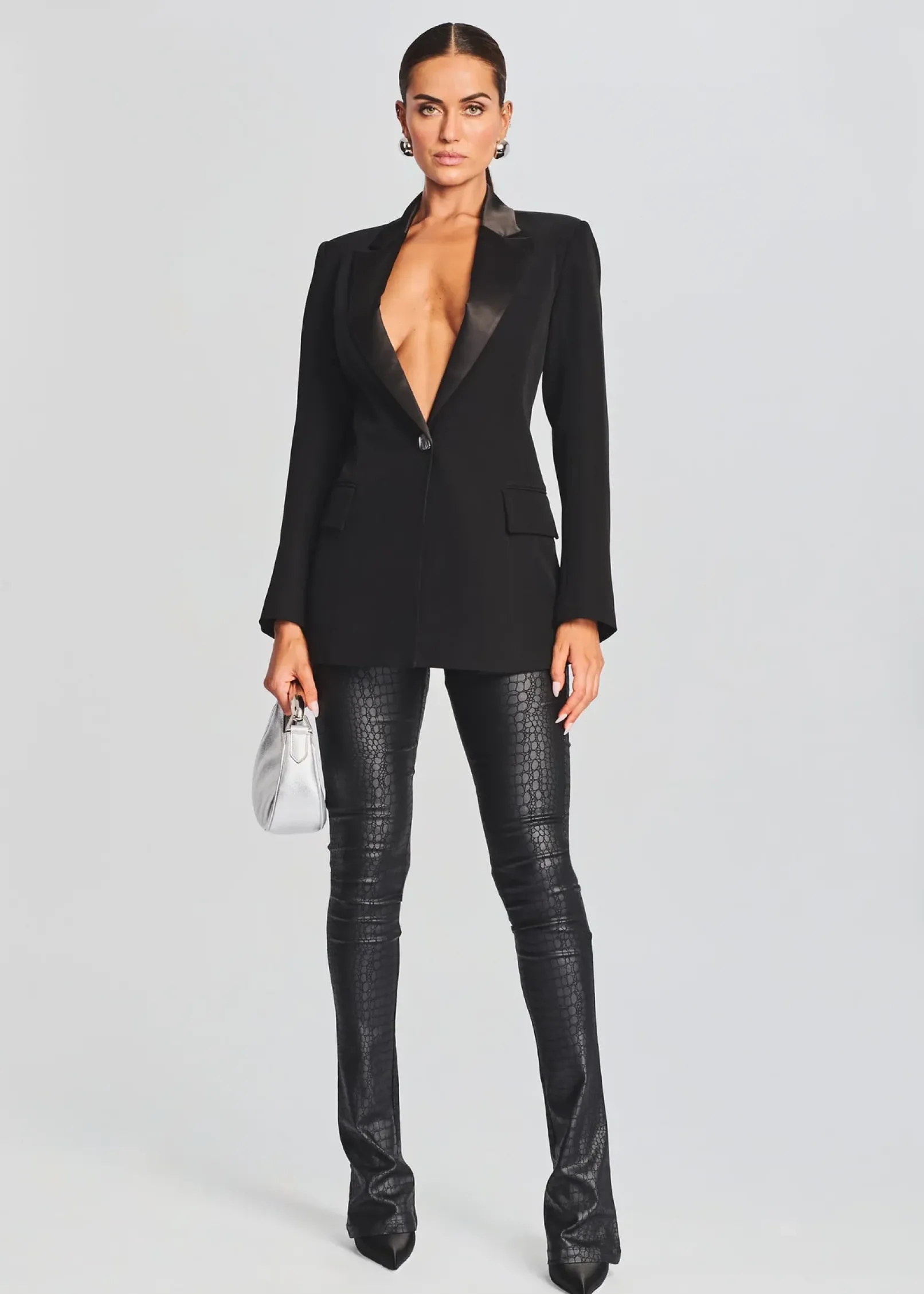 Cheap Danica Coated Denim Pant Best Sellers