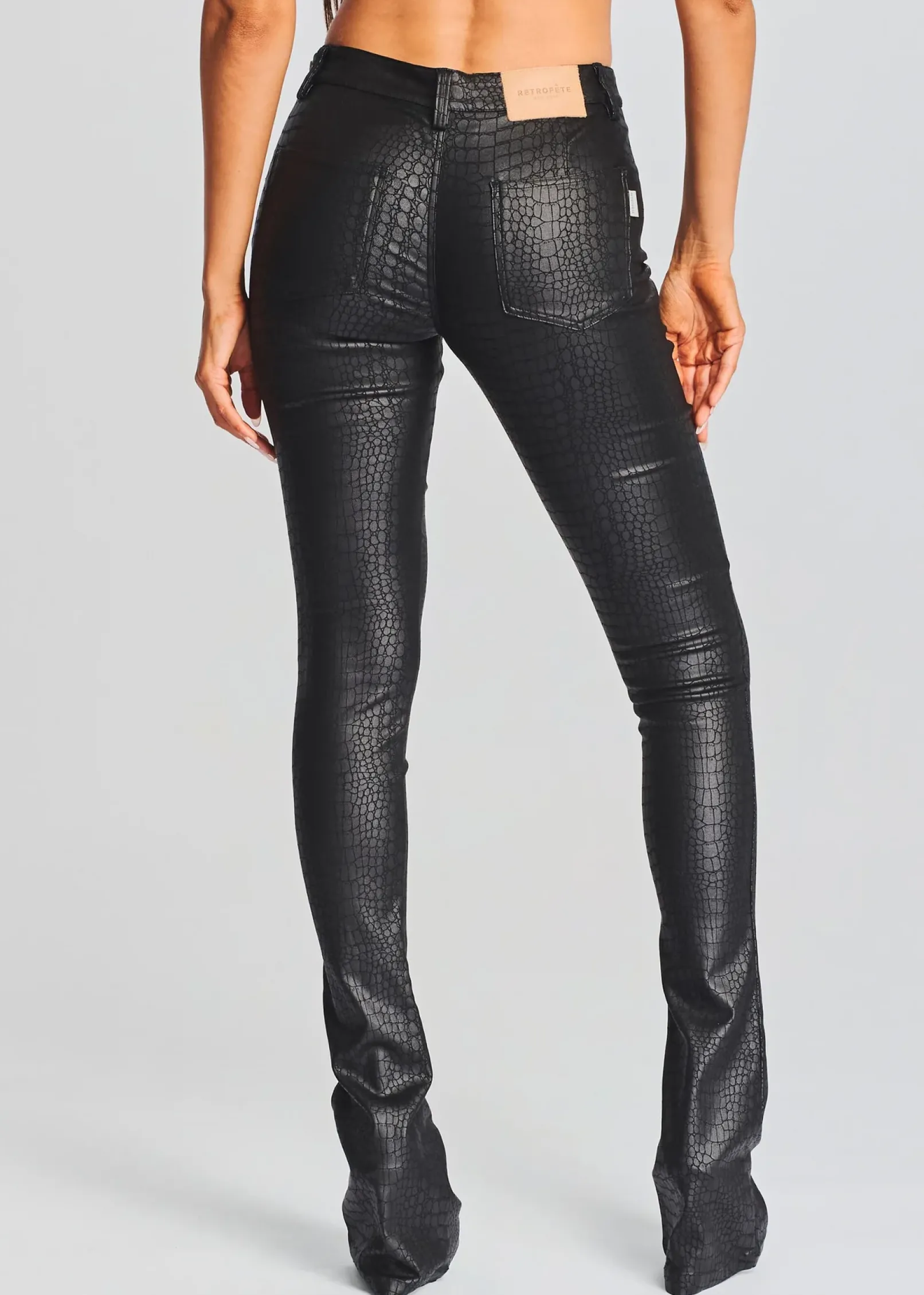Cheap Danica Coated Denim Pant Best Sellers