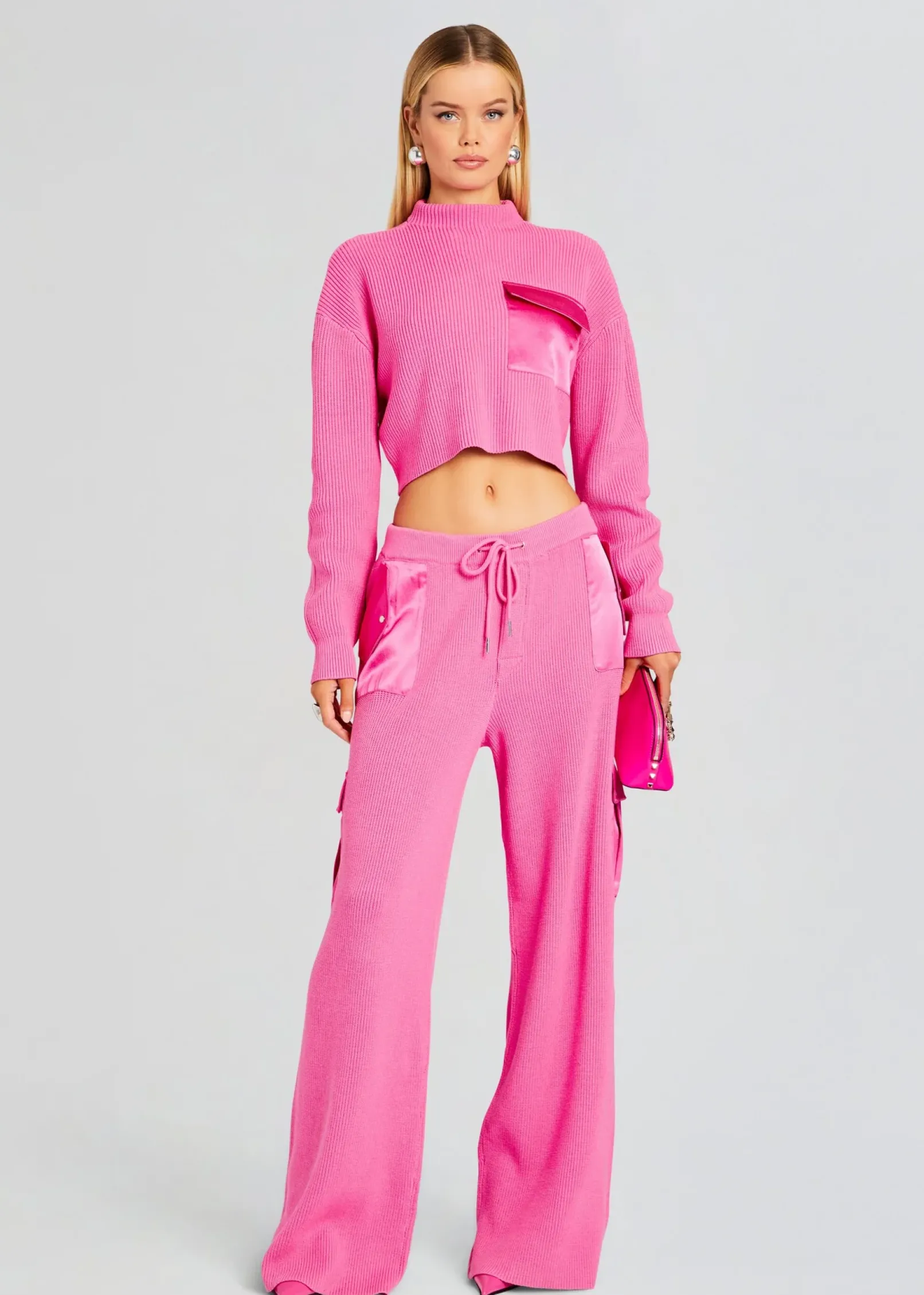 Discount Daph Knit Cargo Pant Spring Knits