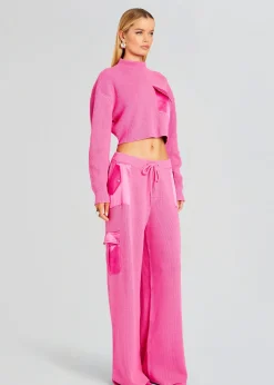 Discount Daph Knit Cargo Pant Spring Knits