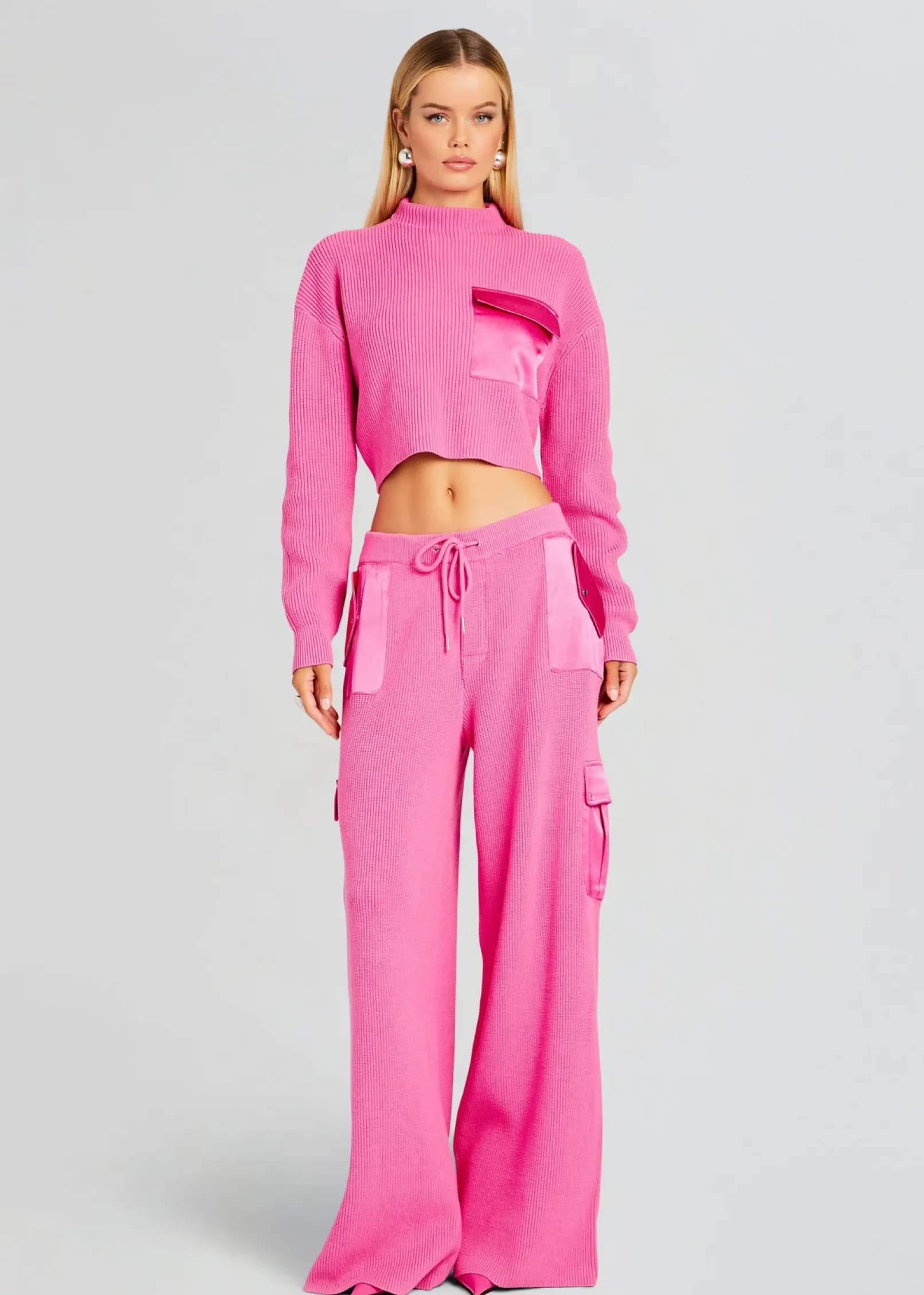 Discount Daph Knit Cargo Pant Spring Knits