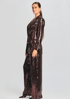 Outlet Dawn Sequin Blazer Business Chic