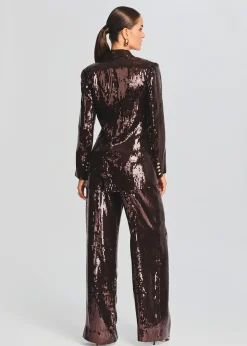 Outlet Dawn Sequin Blazer Business Chic