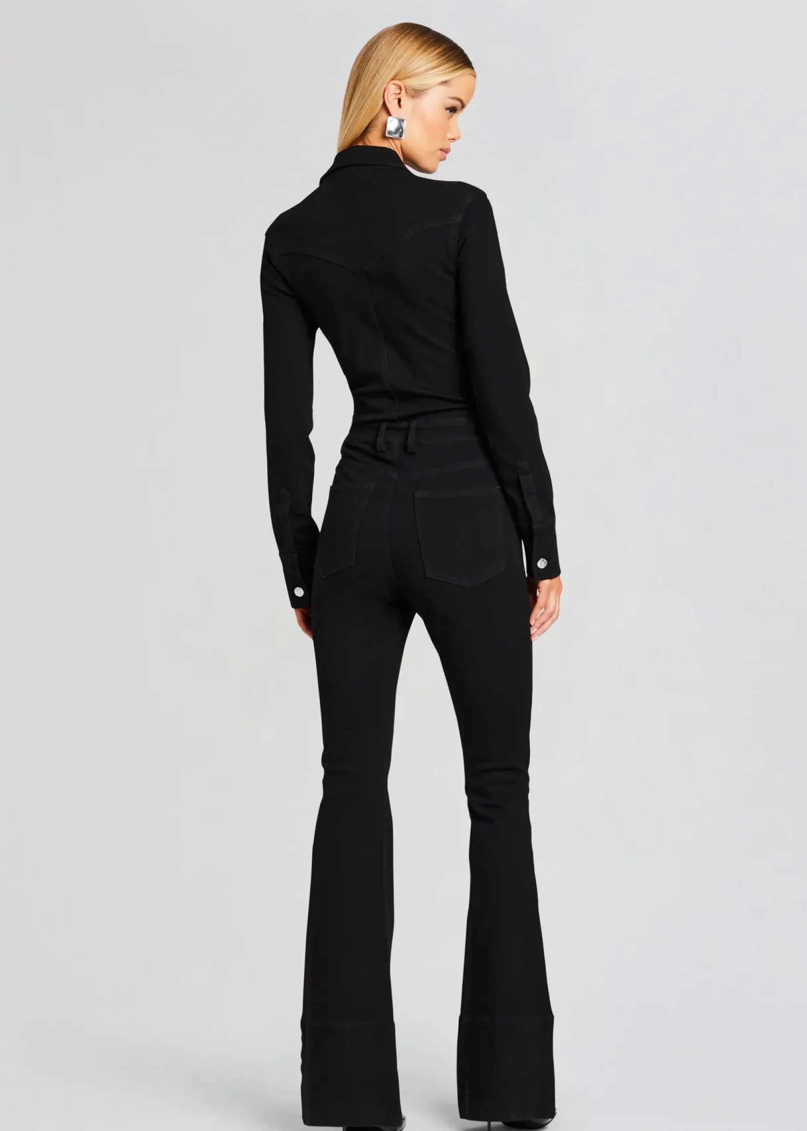 Best Deedee Denim Jumpsuit Day to Night