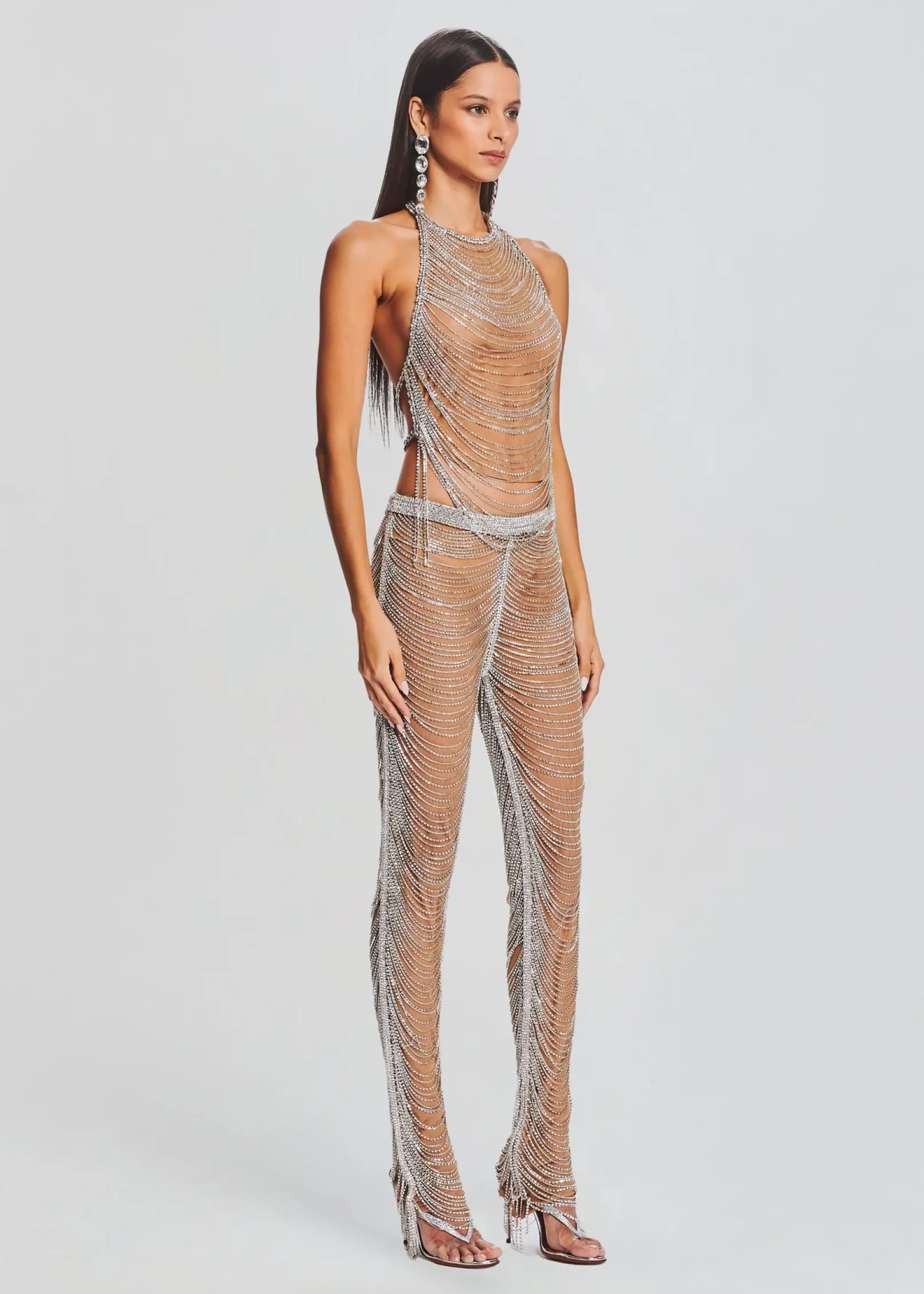 Best Sale Delaney Embellished Top Sheer Bliss
