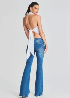 Clearance Demi Mid Rise Jean Bottoms