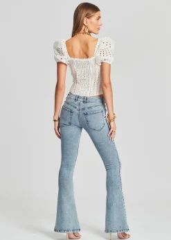 Clearance Demi Mid Rise Jean Bottoms