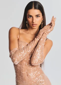 Best Diem Sequin Gloves Accessories