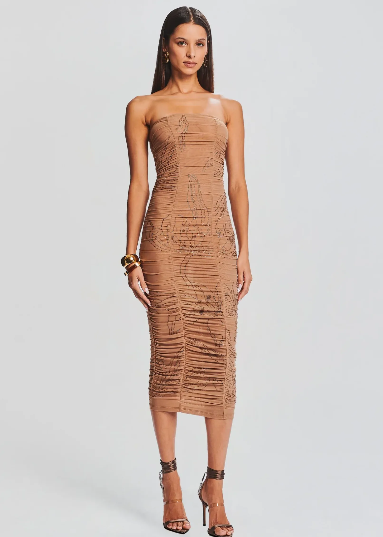 Outlet Dream Strapless Dress Men Neutral Moments
