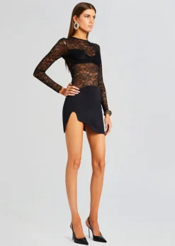 Cheap Ellie Lace Top Night Out