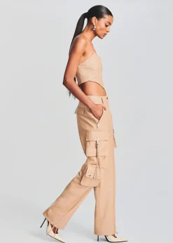 Shop Eloise Leather Top Day to Night