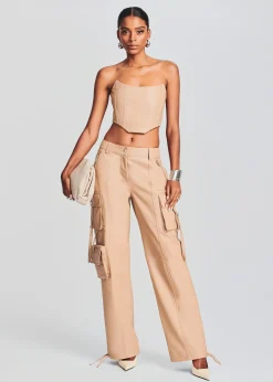 Clearance Eloise Leather Top RETROFÊTE