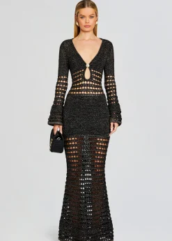 New Elvana Knit Crochet Dress Spring Knits
