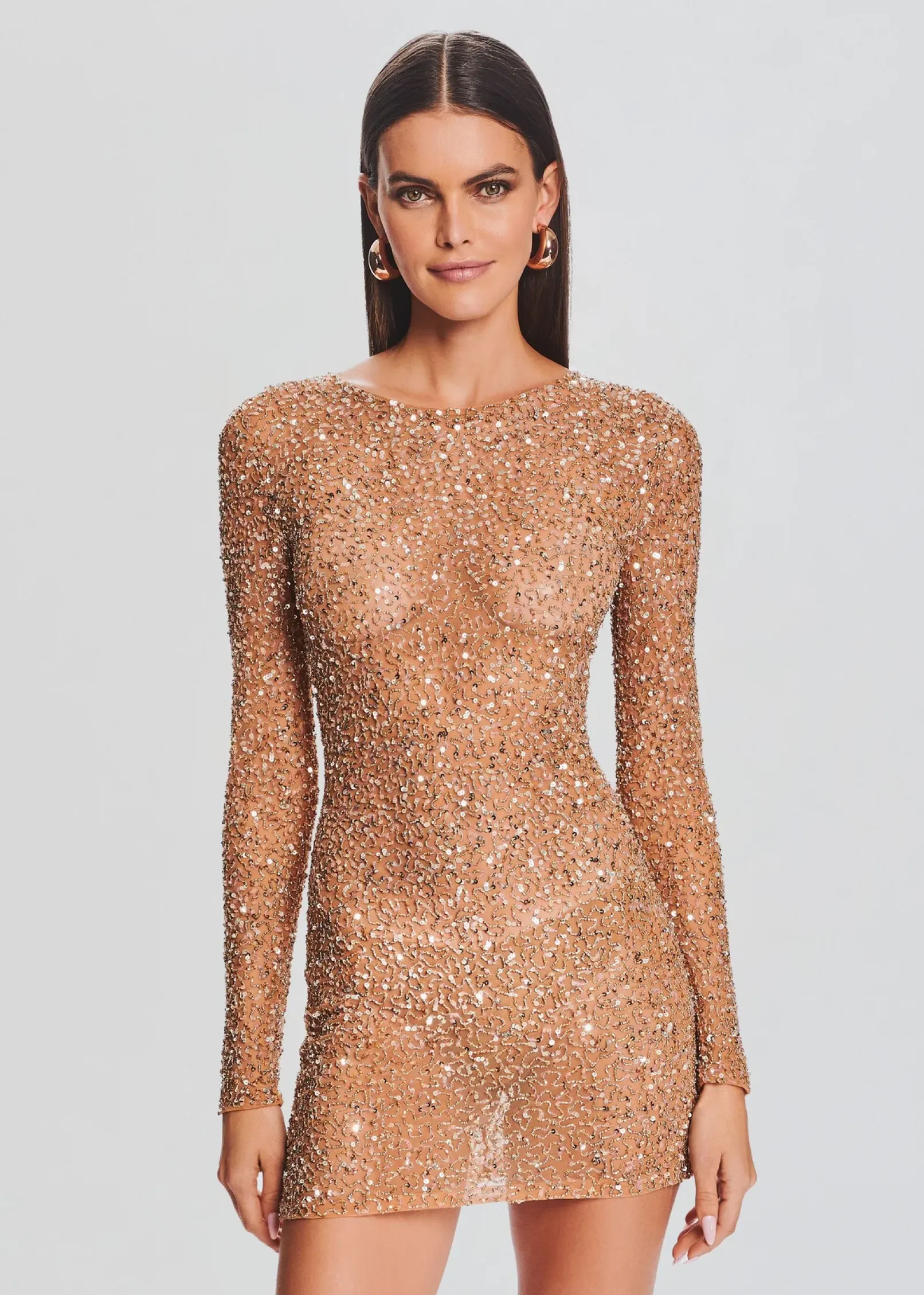 Store Emani Sequin Dress Men Neutral Moments