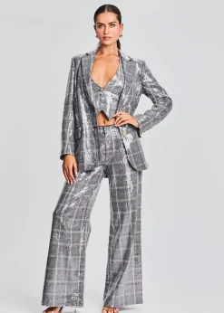 Best Sale Enid Sequin Blazer Business Chic