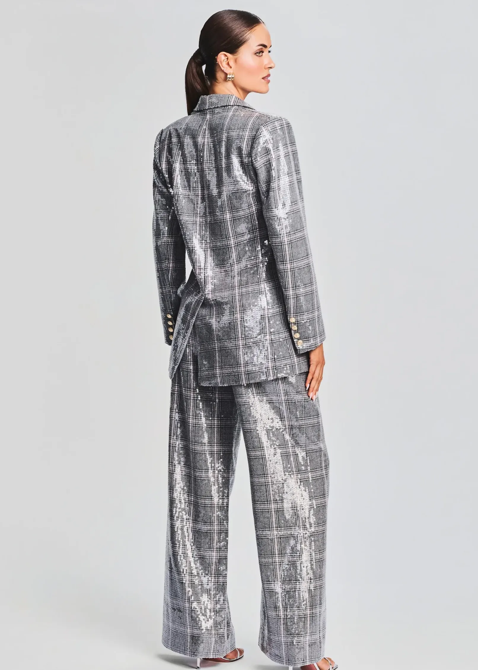 Best Sale Enid Sequin Blazer Business Chic