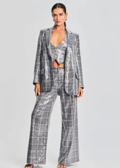 Best Sale Enid Sequin Blazer Business Chic