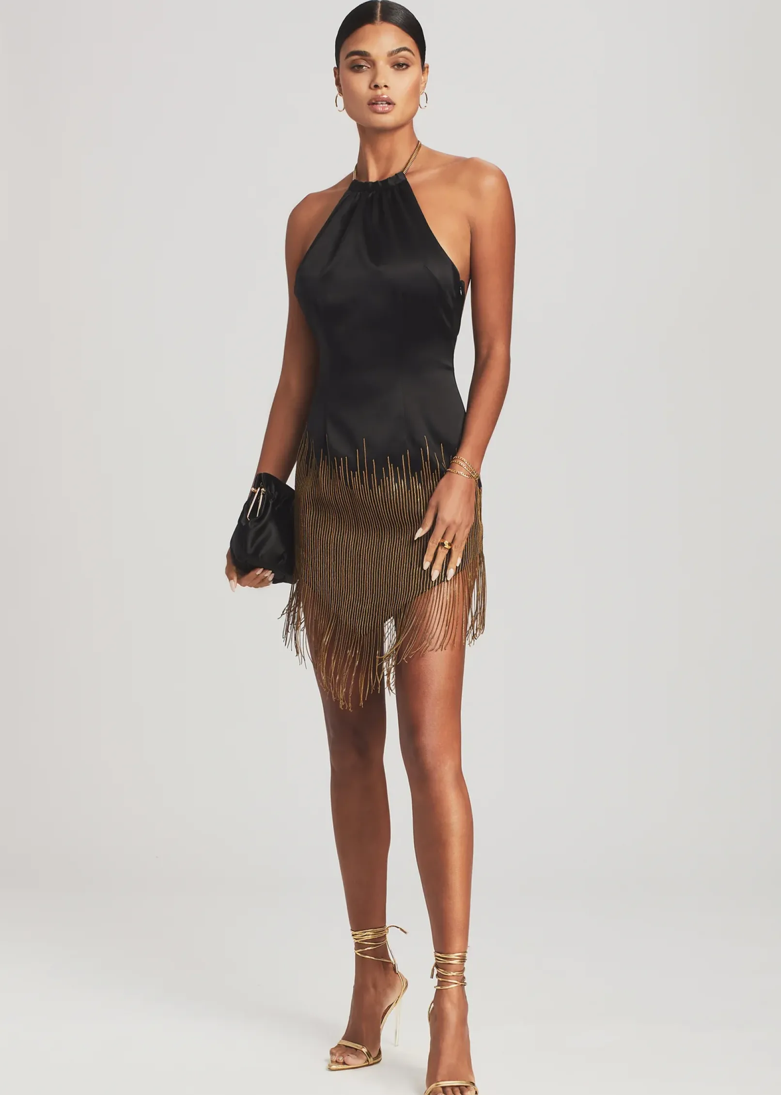 Discount Eos Embellished Fringe Dress RETROFÊTE