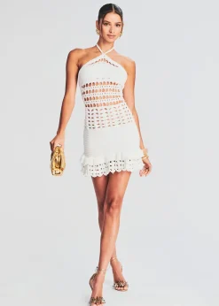 Flash Sale Eze Crochet Pearl Embellished Dress Dresses