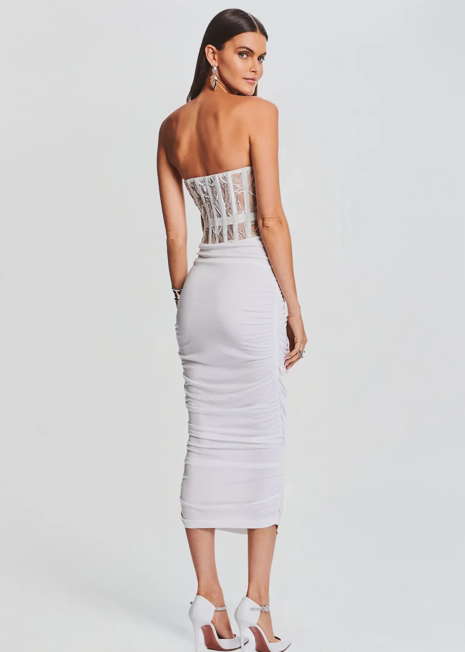Discount Fae Embellished Dress Honeymoon Looks