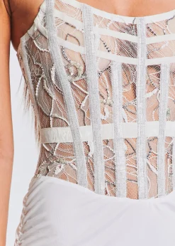 Discount Fae Embellished Dress Midi