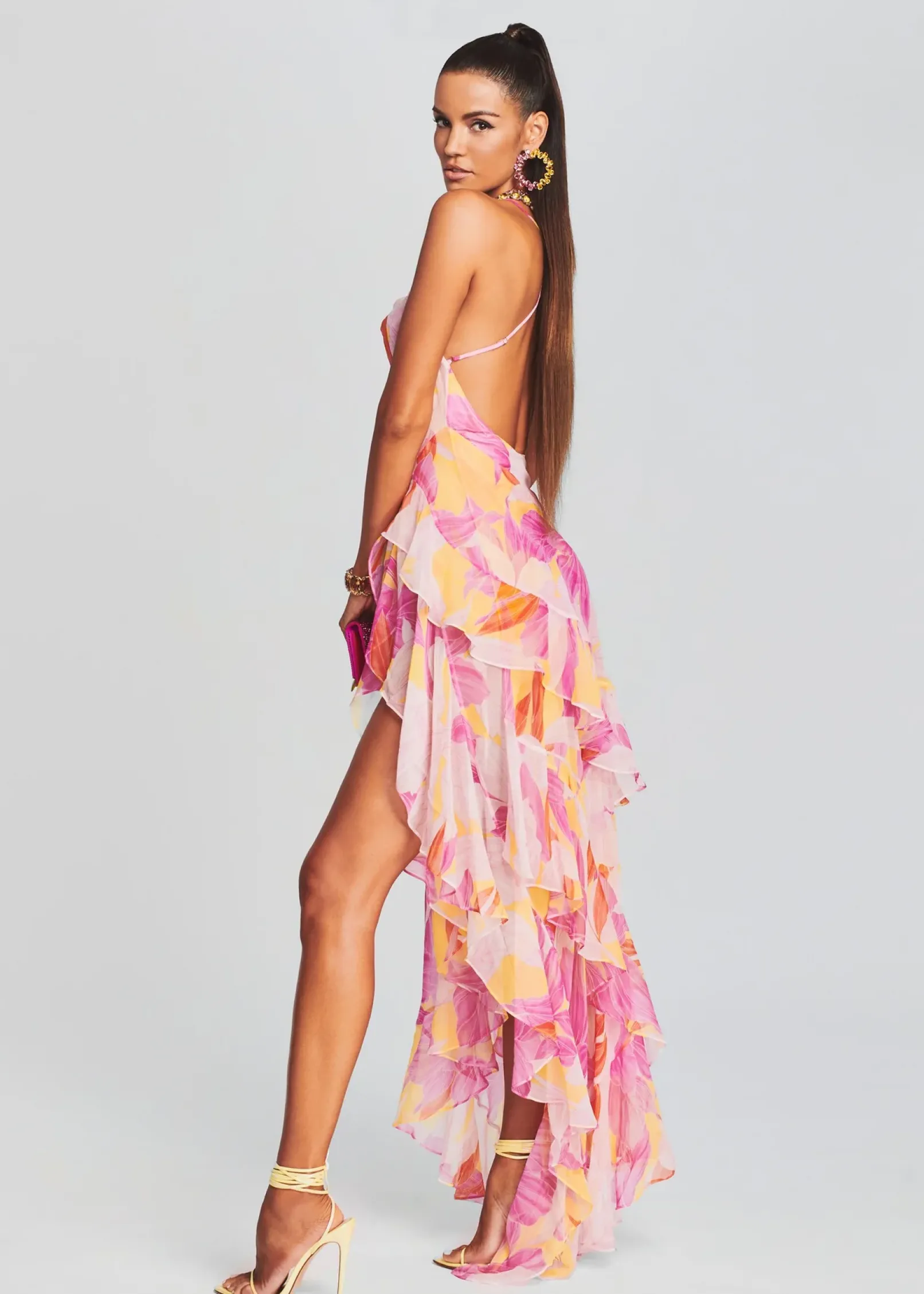 Clearance Fatima Silk Dress Bridal Party