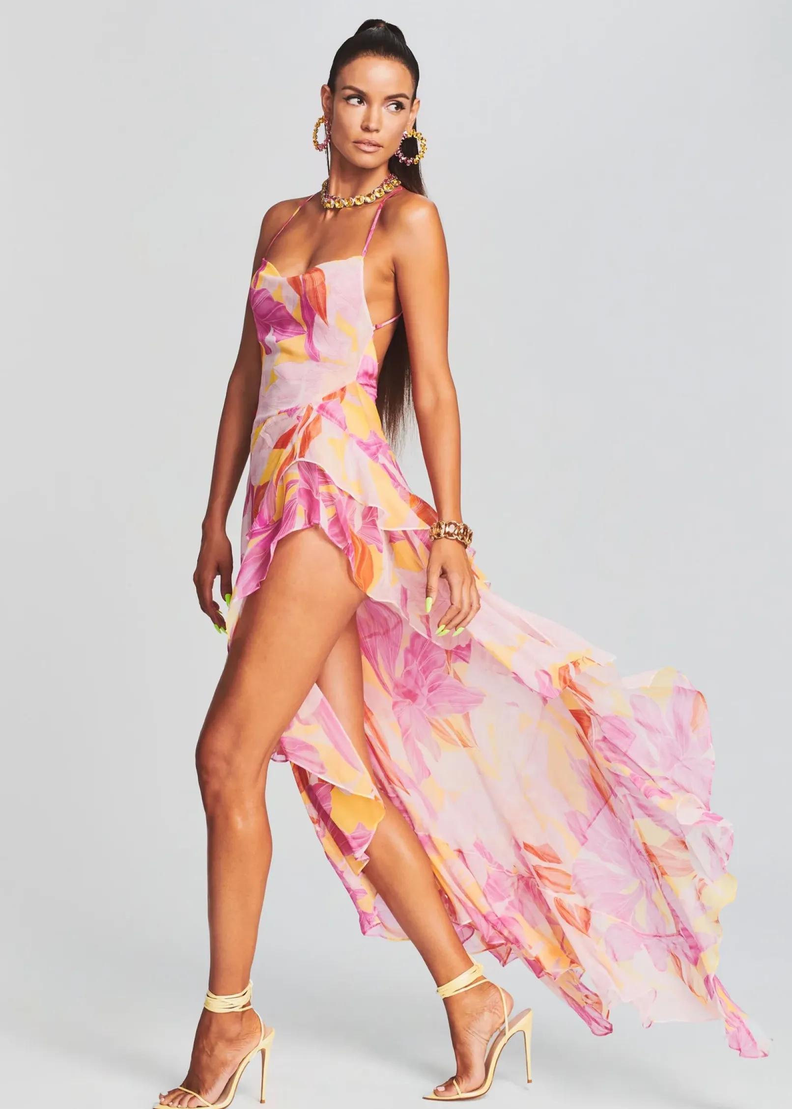 Clearance Fatima Silk Dress Guest Of