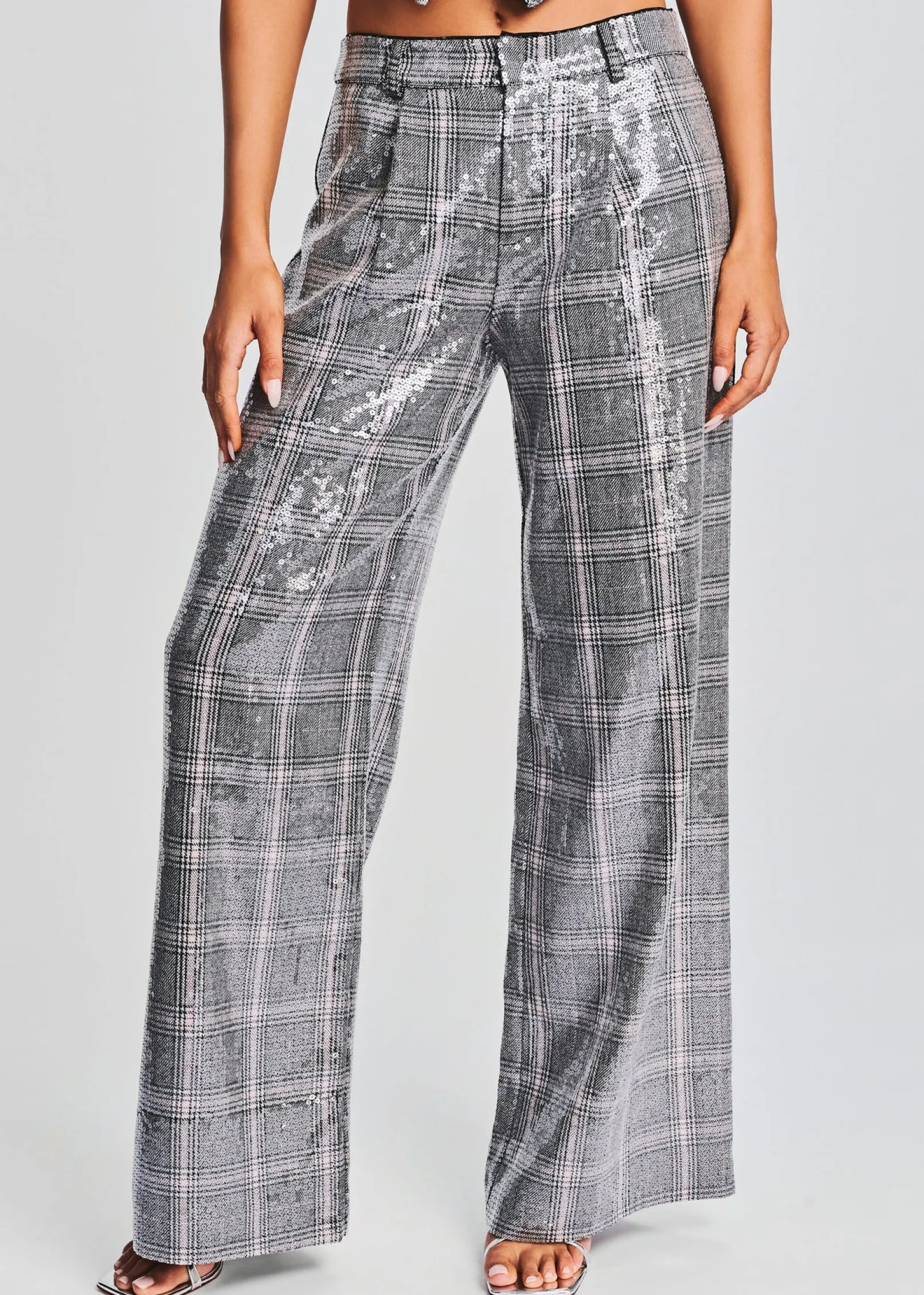 Fashion Fleur Sequin Pant Business Chic