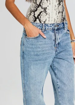Hot Flora Denim Pant Bottoms