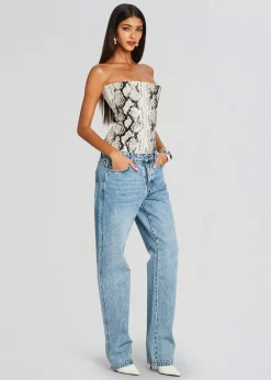 Flash Sale Flora Denim Pant RETROFÊTE