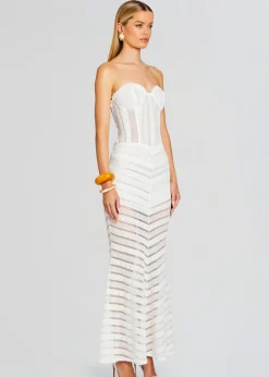 Clearance Florey Long Dress Sheer Bliss
