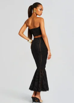 Discount Fray Long Skirt Resort '24