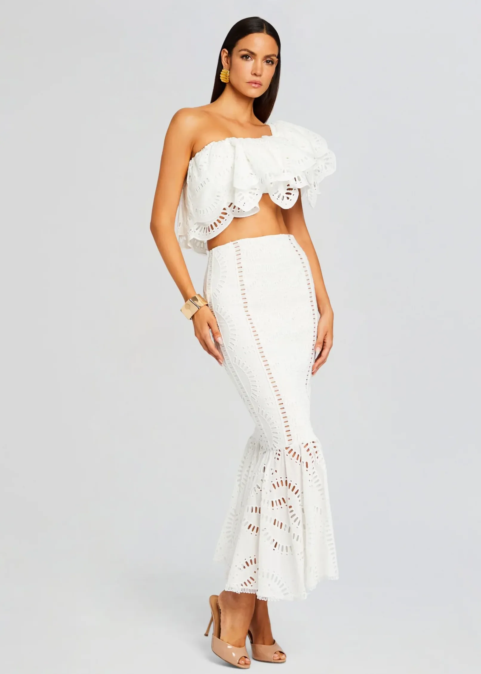 Fashion Fray Long Skirt Bottoms