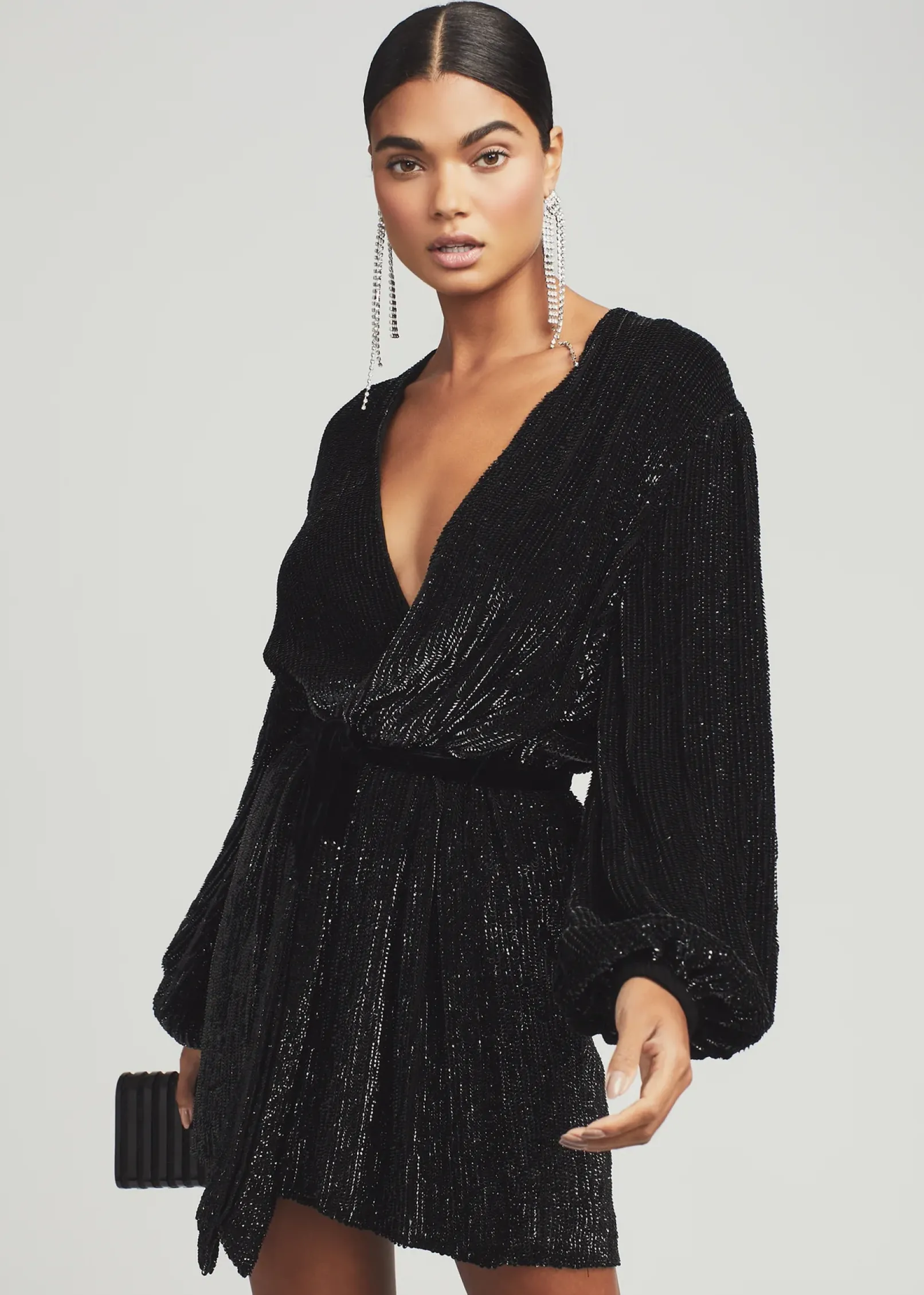 Discount Gabrielle Sequin Robe RETROFÊTE
