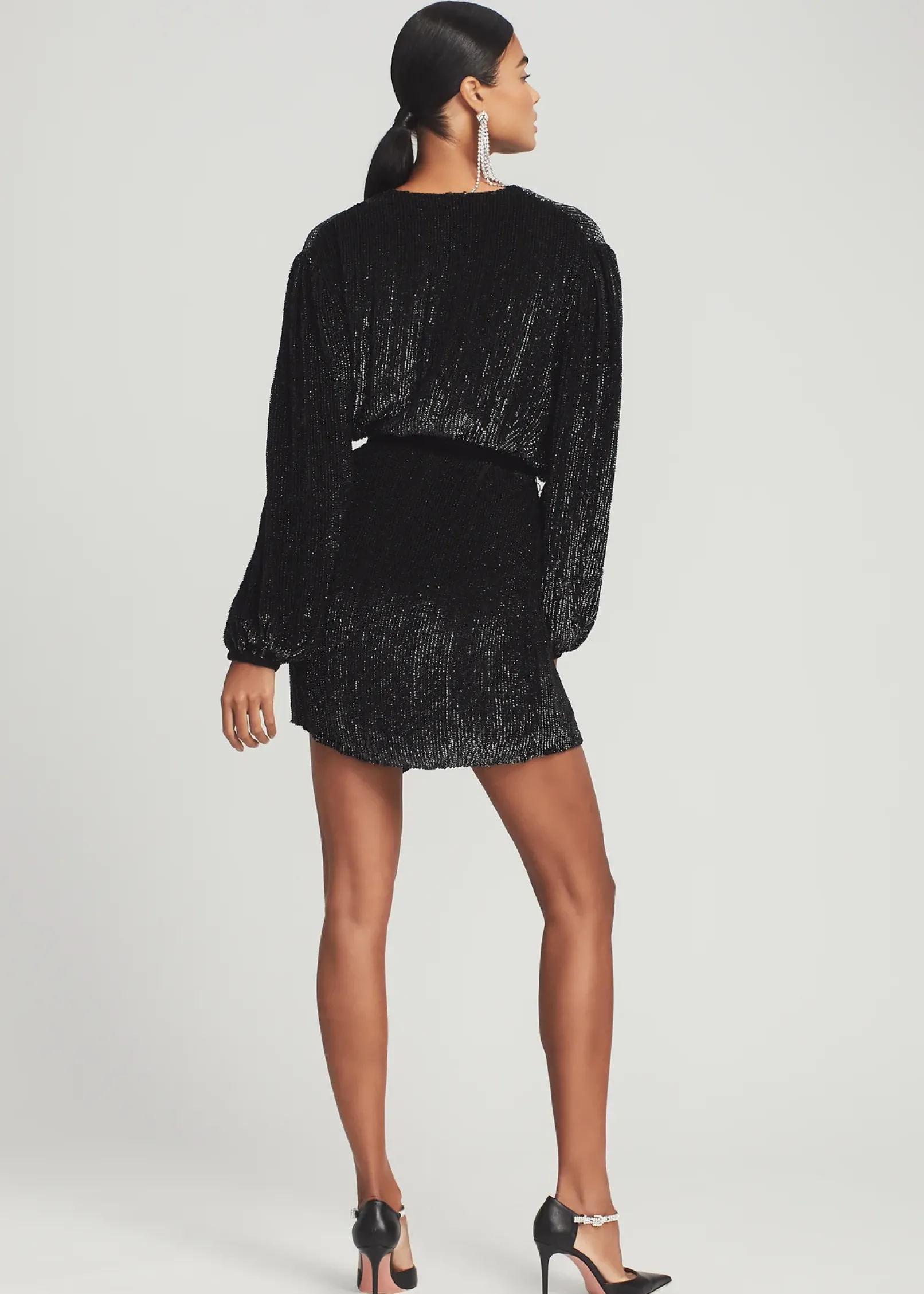 Discount Gabrielle Sequin Robe RETROFÊTE