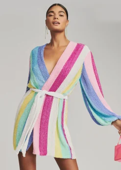Best Gabrielle Sequin Robe Bridal Party
