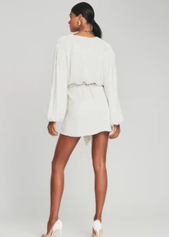 Shop Gabrielle Sequin Robe Reception Dresses