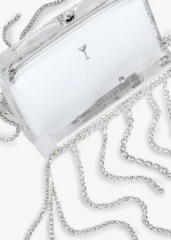 Clearance Georgina Crystal Bag Subtle Shimmer