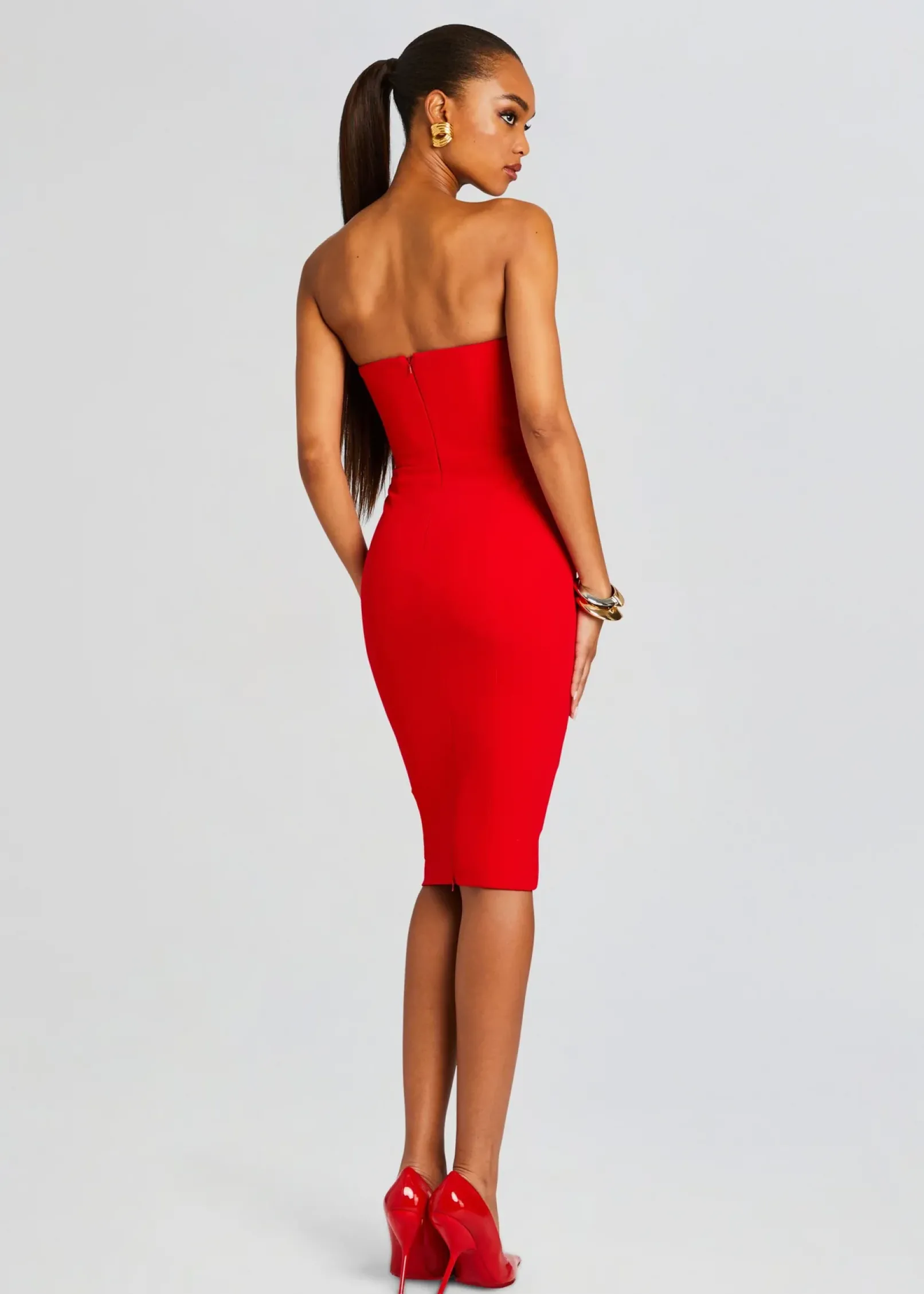 New Half Moon Midi Dress Resort '24